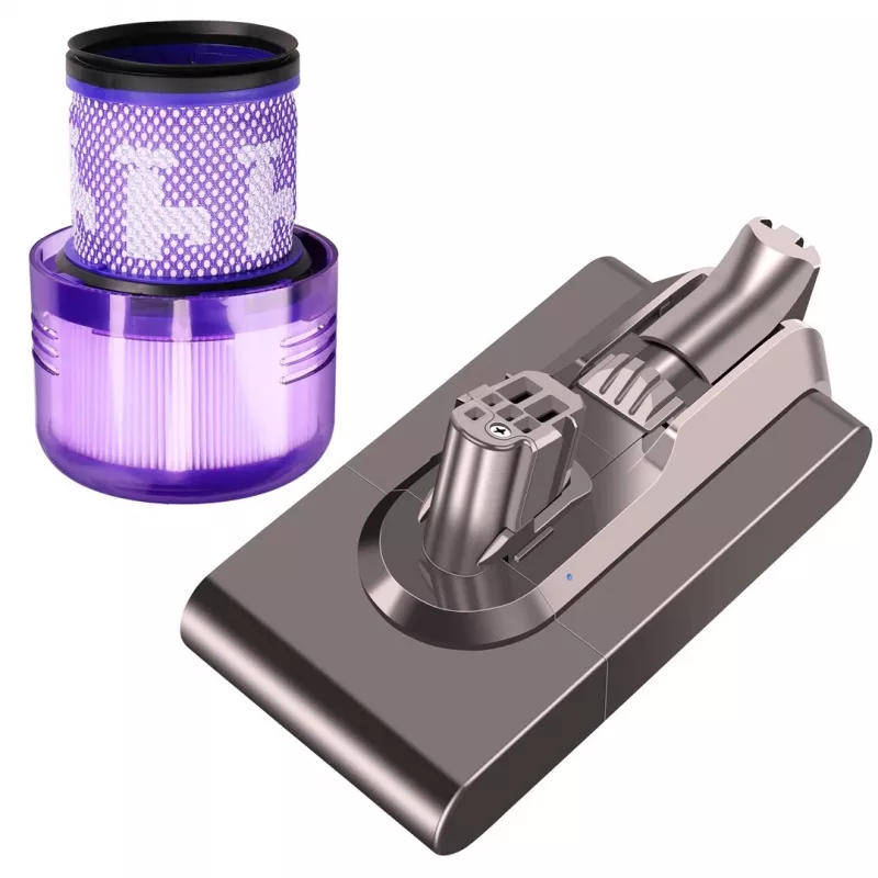 Extralink Batería de repuesto para Dyson V12 25,2V 2500mAh + Filtro