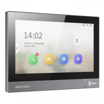 Hikvision DS-KH8381-TE1 Monitor interior de portero automático IP con pantalla táctil de 7