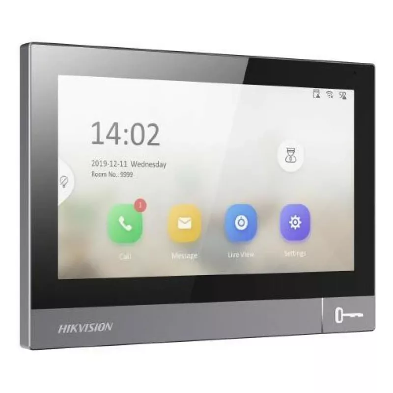 Hikvision DS-KH8381-TE1 Monitor interior de portero automático IP con pantalla táctil de 7