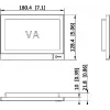 Hikvision DS-KH8381-TE1 Monitor interior de portero automático IP con pantalla táctil de 7