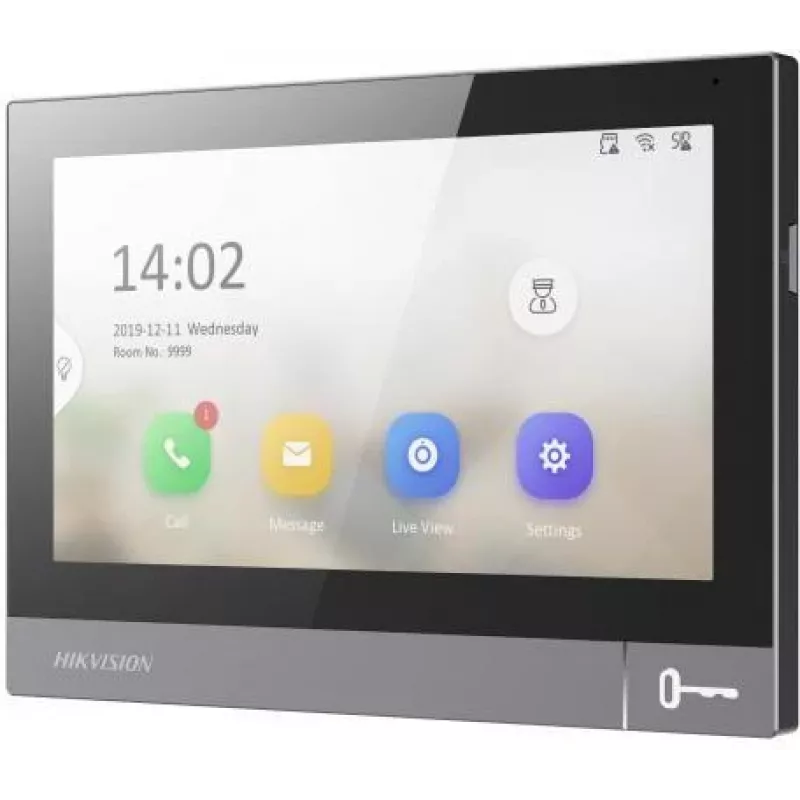 Hikvision DS-KH8381-TE1 Monitor interior de portero automático IP con pantalla táctil de 7