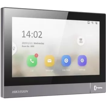 Hikvision DS-KH8381-TE1 Monitor interior de portero automático IP con pantalla táctil de 7