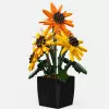Mould King Sunflower Potted 24111 Set de bloques de construcción (854 piezas)