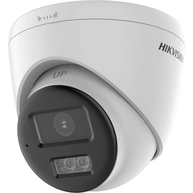 Hikvision DS-2CE78D0T-LTS(2.8mm) Cámara domo turret HD-TVI 2 MP con función de intercomunicación, objetivo de focal fija