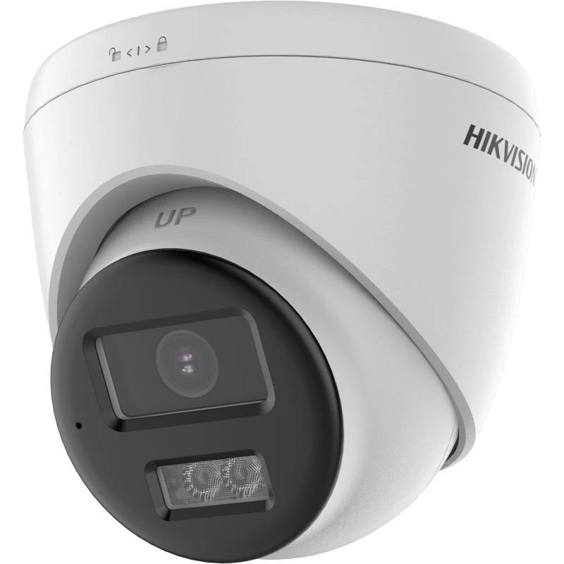 Hikvision DS-2CE78D0T-LTS(2.8mm) Cámara domo turret HD-TVI 2 MP con función de intercomunicación, objetivo de focal fija