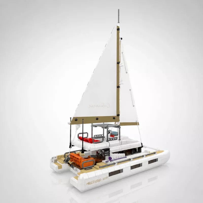 Mould King Katamaran Velero 10217 Set de bloques de construcción (890 piezas)