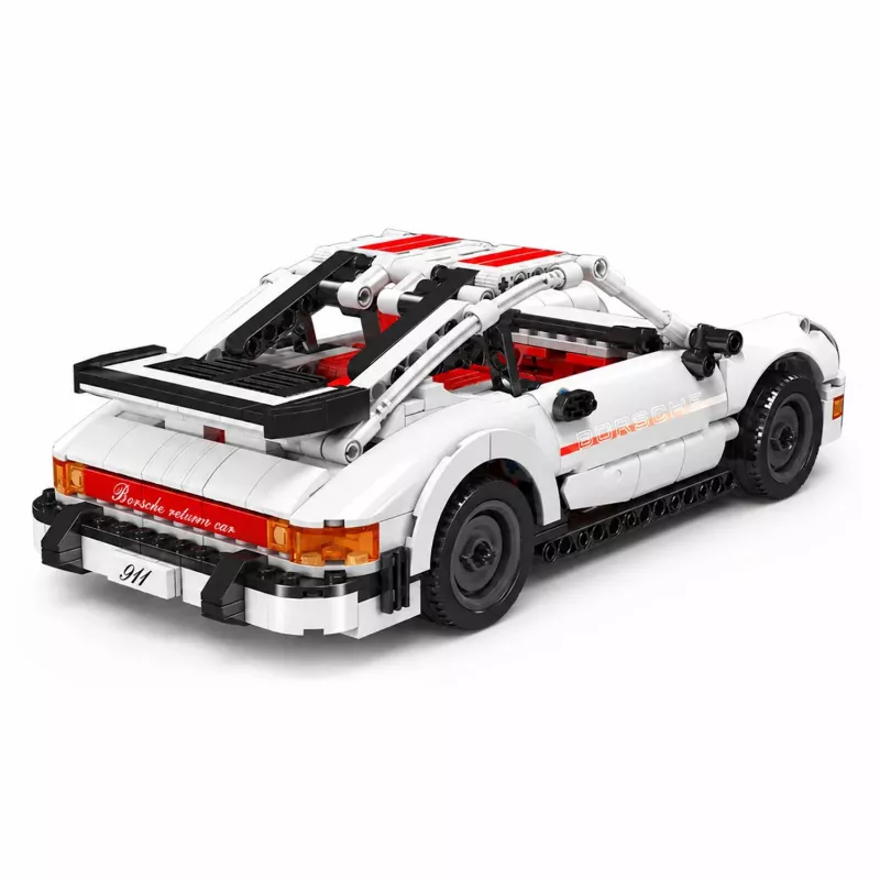 Mould King 911 Pull-Back Coche deportivo 15063 Set de bloques de construcción 824 piezas