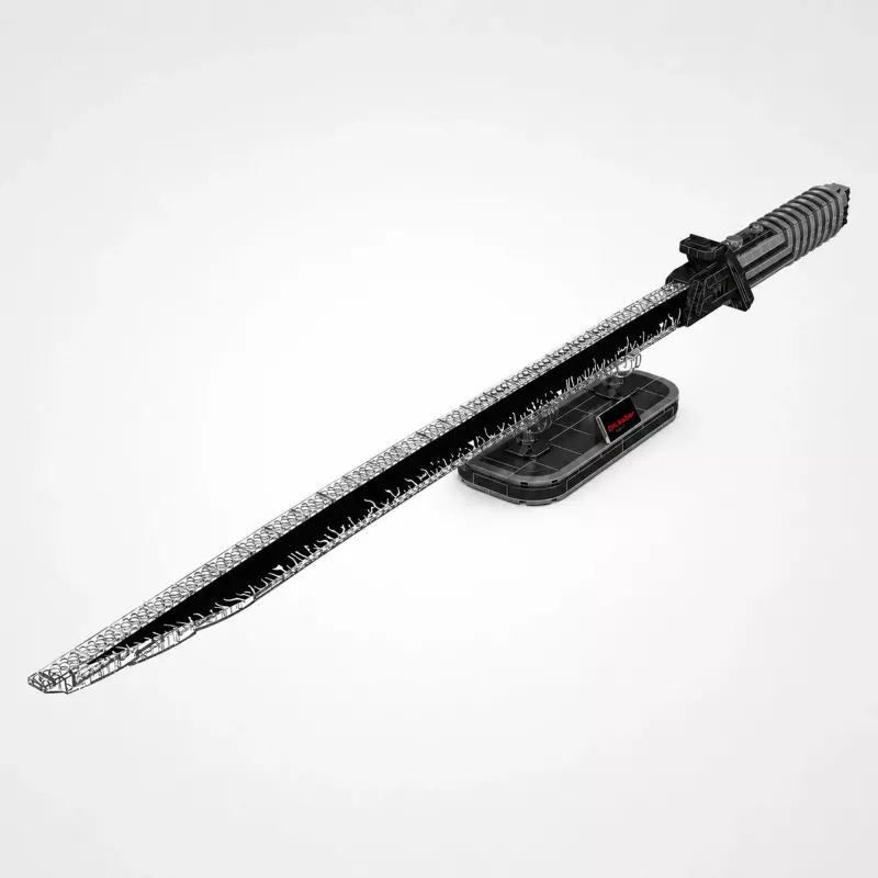 MOULD KING 10138 Black Saber Replica, set de construcción de 885 piezas