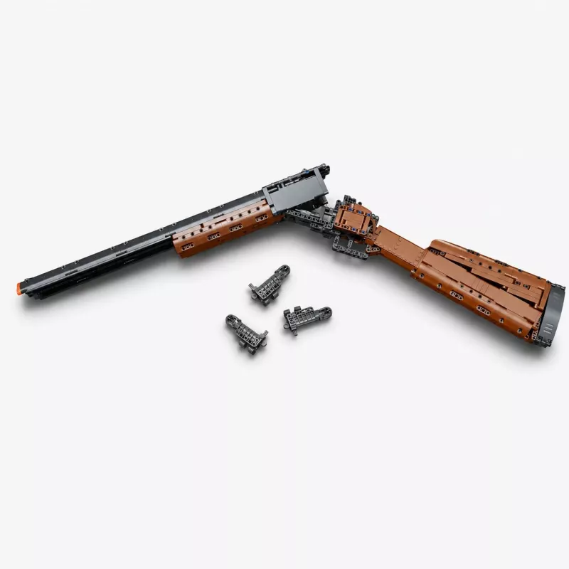 Mould King Double Barrel Shotgun 14016S Set de bloques de construcción (1054 piezas)