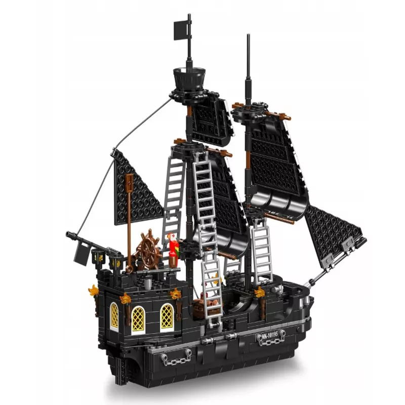 MOULD KING Black Pearl barco pirata set de construcción 10195 - 932 piezas