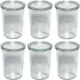 WECK tarro de boca ancha 850 ml set de 6 uds.