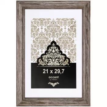 NIELSEN DESIGN Accent Vintage marco de fotos DIN A4 21x29,7 cm madera marrón 3221102