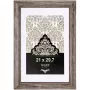 NIELSEN DESIGN Accent Vintage marco de fotos DIN A4 21x29,7 cm madera marrón 3221102
