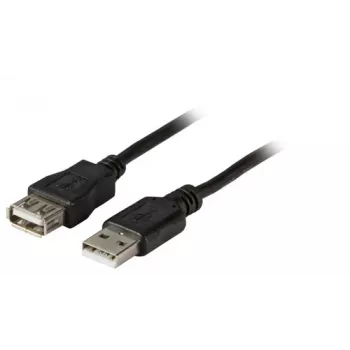 EFB Elektronik cable alargador USB 2.0 A-A conector macho a hembra 5m gris Classic