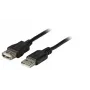 EFB Elektronik cable alargador USB 2.0 A-A conector macho a hembra 5m gris Classic