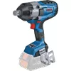 BOSCH Professional BITURBO GDS 18V-1050 HC atornillador de impacto a batería, accionamiento cuadrado de 3/4 inch, 18 V, solo (azul/negro, Bluetooth, L-BOXX)