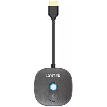 Unitek receptor HDMI inalámbrico adicional para emisor V1711A, negro