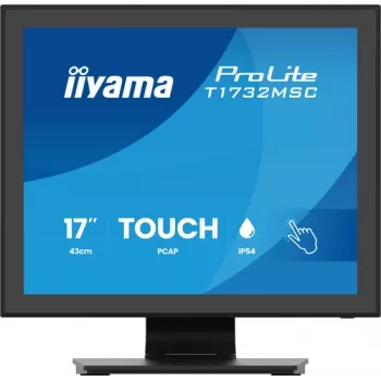 IIYAMA ProLite T1732MSC-B2S monitor táctil PCAP 17 inch, 1280x1024, TN LED, multitáctil 10 puntos, negro