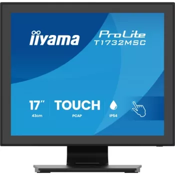 IIYAMA ProLite T1732MSC-B2S monitor táctil PCAP 17 inch, 1280x1024, TN LED, multitáctil 10 puntos, negro