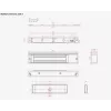SCOT EL-350-2 cerradura electromagnética de puerta 350 kg fuerza de retención 12/24V DC
