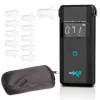 AlcoFind PRO-X-3 Alcoholímetro con boquillas, calibración de 12 meses