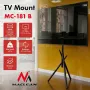 Maclean Soporte de suelo para TV, 27-55 pulgadas, VESA 200x200, 60 kg, Negro, MC-181 B