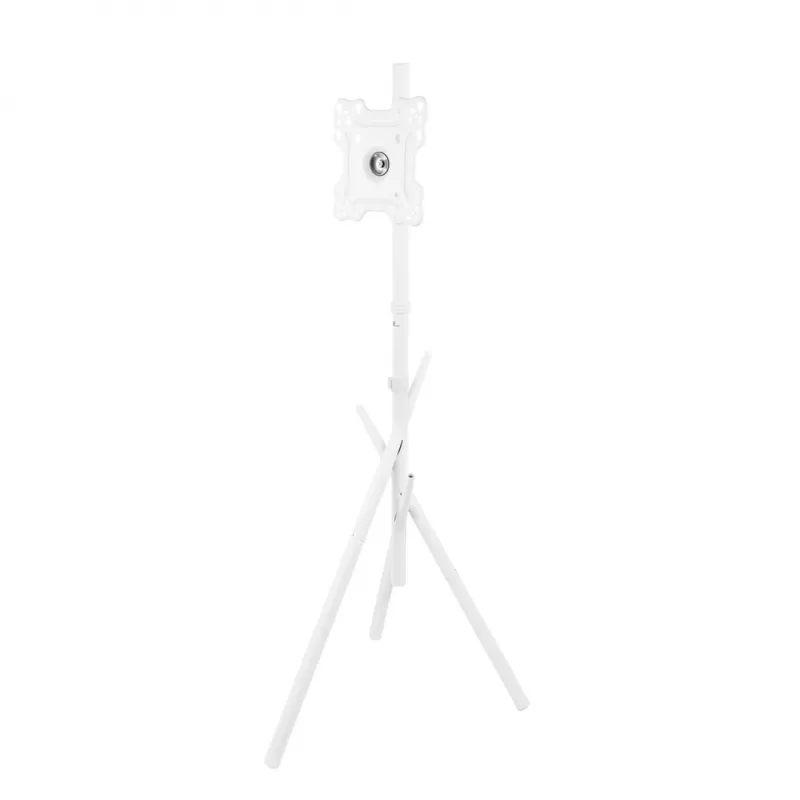 Maclean Soporte de suelo para TV, 27-55 pulgadas, VESA máx. 200x200, máx. 60 kg, Blanco, MC-181 W