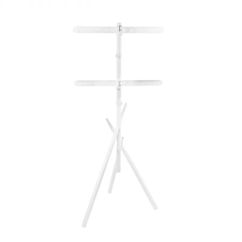 Maclean Soporte de suelo para TV, 37-80 pulgadas, VESA máx. 600x400, máx. 60 kg, Blanco, MC-182 W