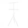 Maclean Soporte de suelo para TV, 37-80 pulgadas, VESA máx. 600x400, máx. 60 kg, Blanco, MC-182 W