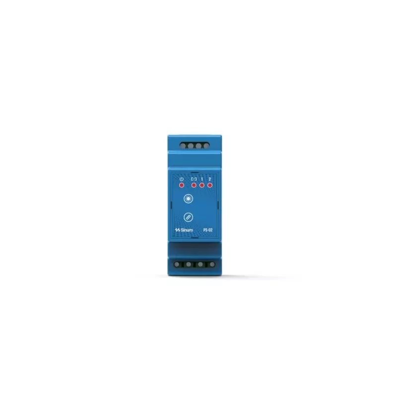 Tech Sterowniki PS-02M relé cableado para carril DIN
