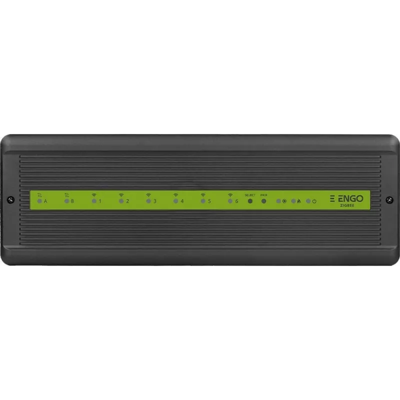 ENGO Controls ECB62-ZB Unidad central Smart Home, 6 zonas inalámbricas + 2 cableadas, 230V