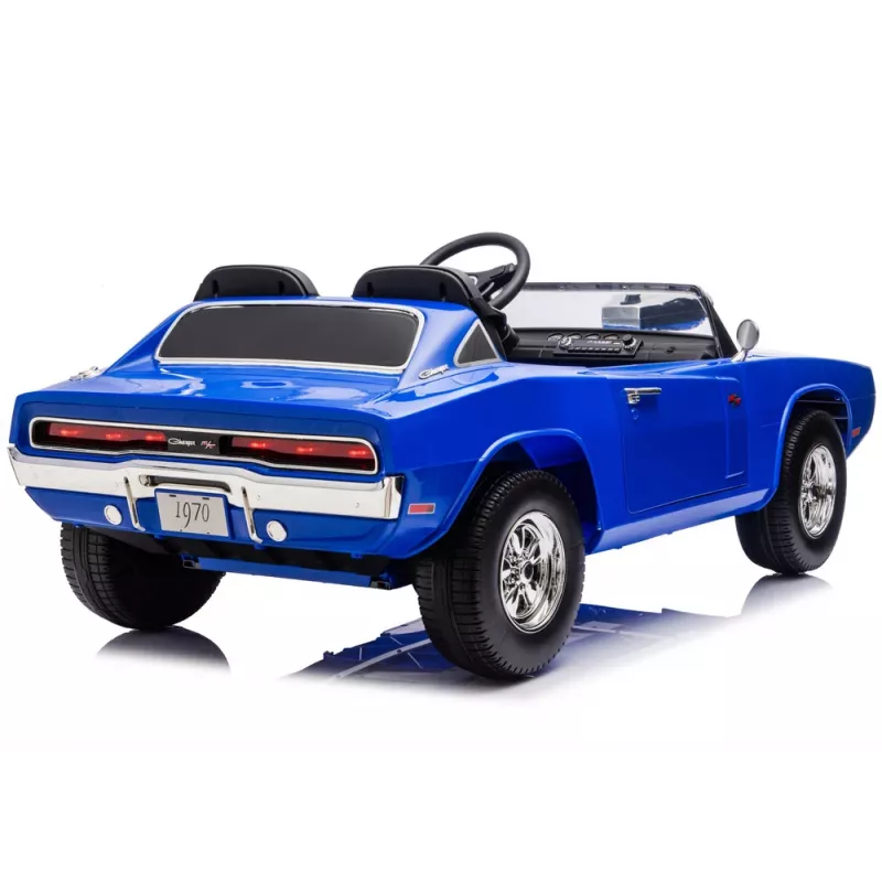 LEAN CARS Dodge Charger R/T DLS-K12 24V 7Ah Blue Coche con batería