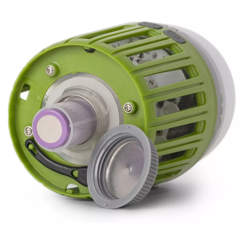 ENTAC Trampa UV para mosquitos Linterna de camping verde