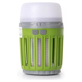 ENTAC Trampa UV para mosquitos Linterna de camping verde