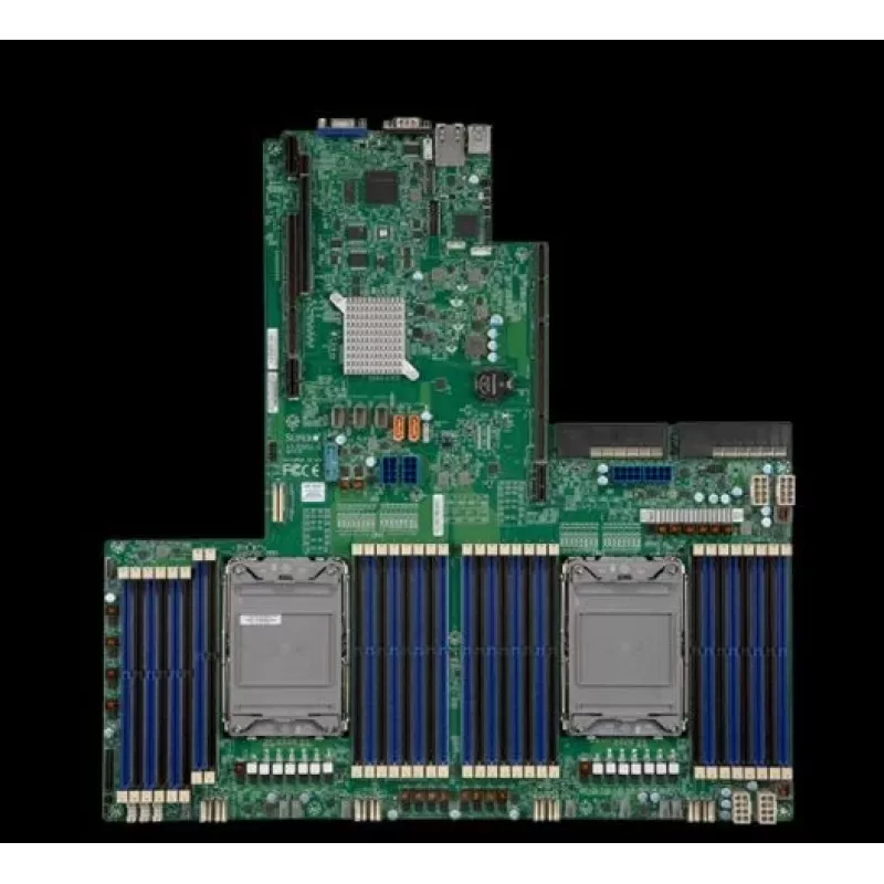 Supermicro SYS-620U-TNR Plataforma de servidor rack 2U, doble socket LGA4189, 24x 2,5 pulgadas Hot-Swap NVMe/SATA/SAS, 2x 10GbE, 2000W Titanium redundante