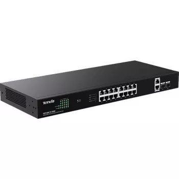 Tenda TEG1120P-16-250W Switch PoE+ no gestionado 18 puertos Gigabit 2 SFP 250W