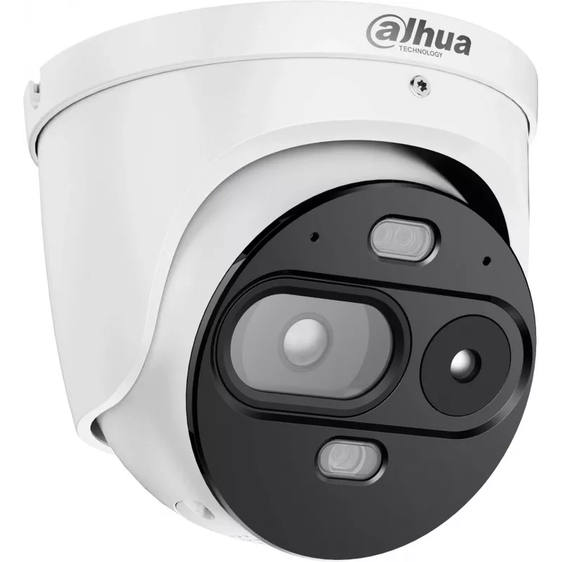 Dahua TPC-DF1241-TB2F2-DW-S8-V1 Cámara IP térmica y visual