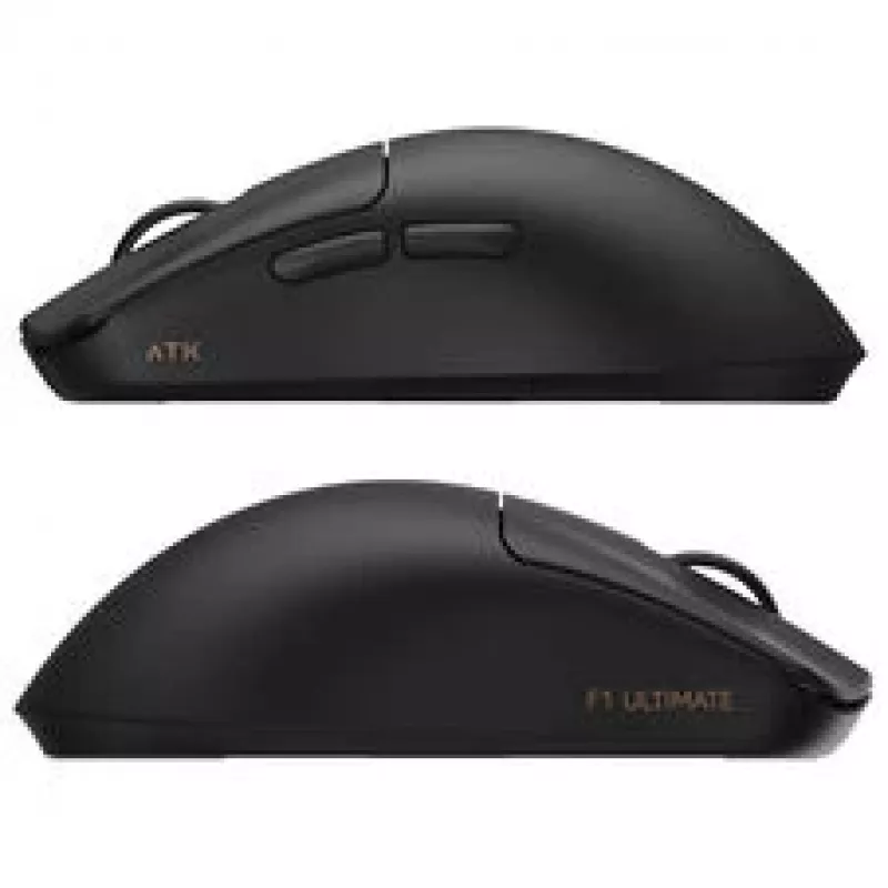 ATK F1 V2 Ultimate Ratón gaming inalámbrico, 8K Polling, ultraligero - Negro