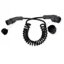 ROLINE Cable de carga de VE en espiral Tipo 2 3 fases 16A 11kW 7,5m