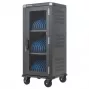 Manhattan 181471 carro de carga USB-C de 30 compartimentos, 30 W por puerto, negro