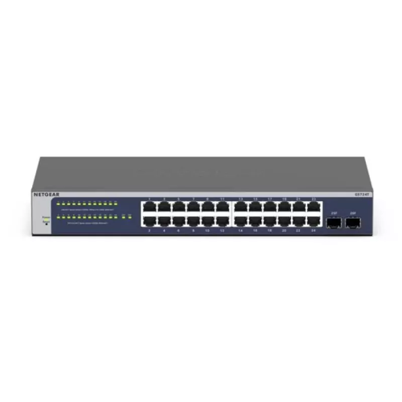 NETGEAR GS724T-600EUS Switch Gigabit Smart Managed 24 Puertos 2x SFP