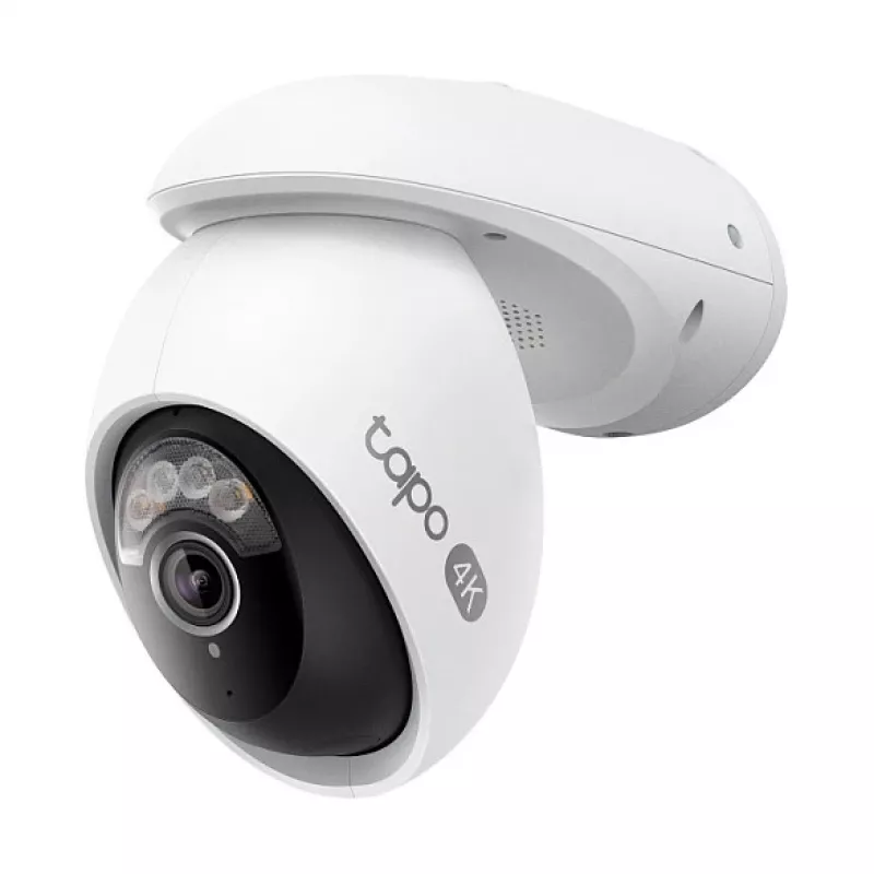 TP-LINK Tapo C560WS V1 Cámara de Vigilancia en Red - Giro/Inclinación - Exterior - Protección Climática - Visión Nocturna en Color - 8 MP - 4K UHD - Distancia Focal Fija - Audio - Inalámbrica - Wi-Fi 6 - 802.11ax