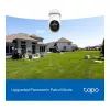 TP-LINK Tapo C560WS V1 Cámara de Vigilancia en Red - Giro/Inclinación - Exterior - Protección Climática - Visión Nocturna en Color - 8 MP - 4K UHD - Distancia Focal Fija - Audio - Inalámbrica - Wi-Fi 6 - 802.11ax