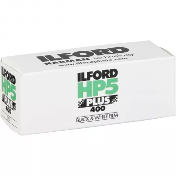 ILFORD HP5 Plus 120 película negativa en blanco y negro (ISO 400) - 1 rollo