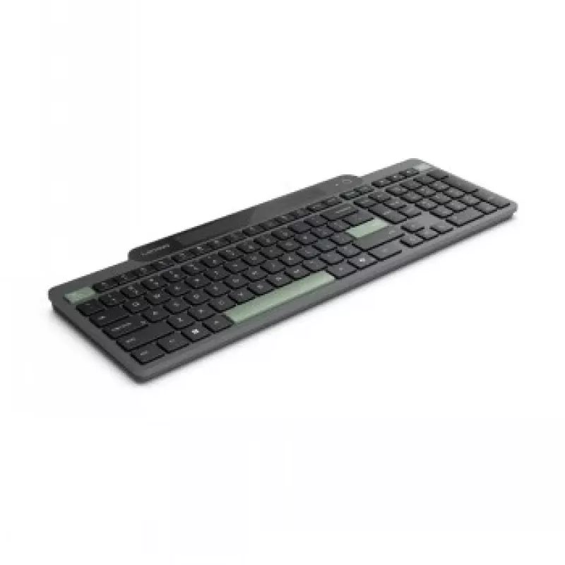 Lenovo Teclado Bluetooth autoalimentado Nordic (finlandés/sueco) Storm Grey