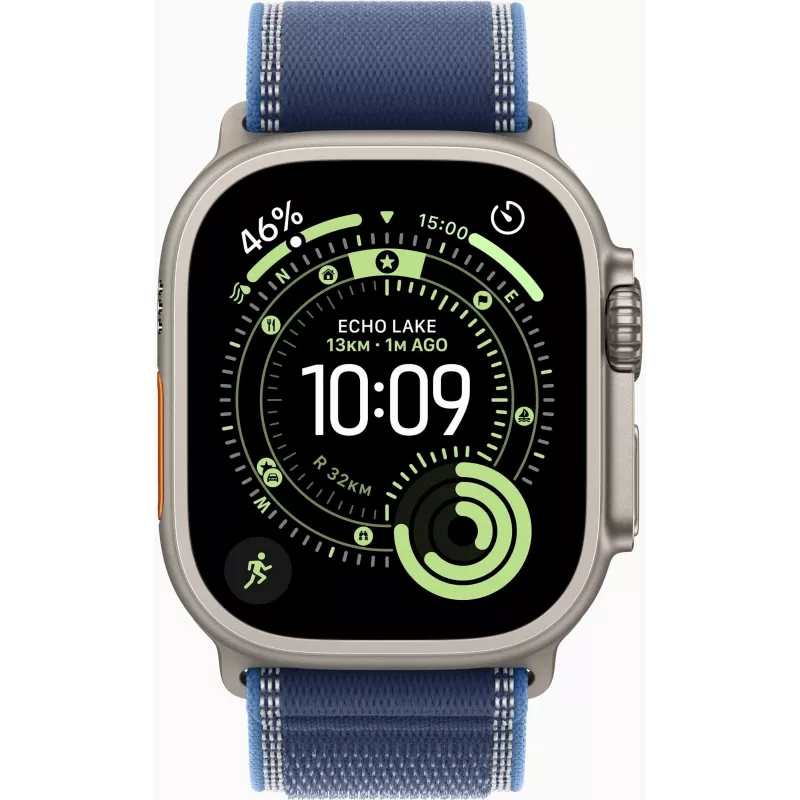 Apple Watch Series 9 GPS + Cellular 45mm Caja de aluminio Midnight con correa Sport Midnight M/L