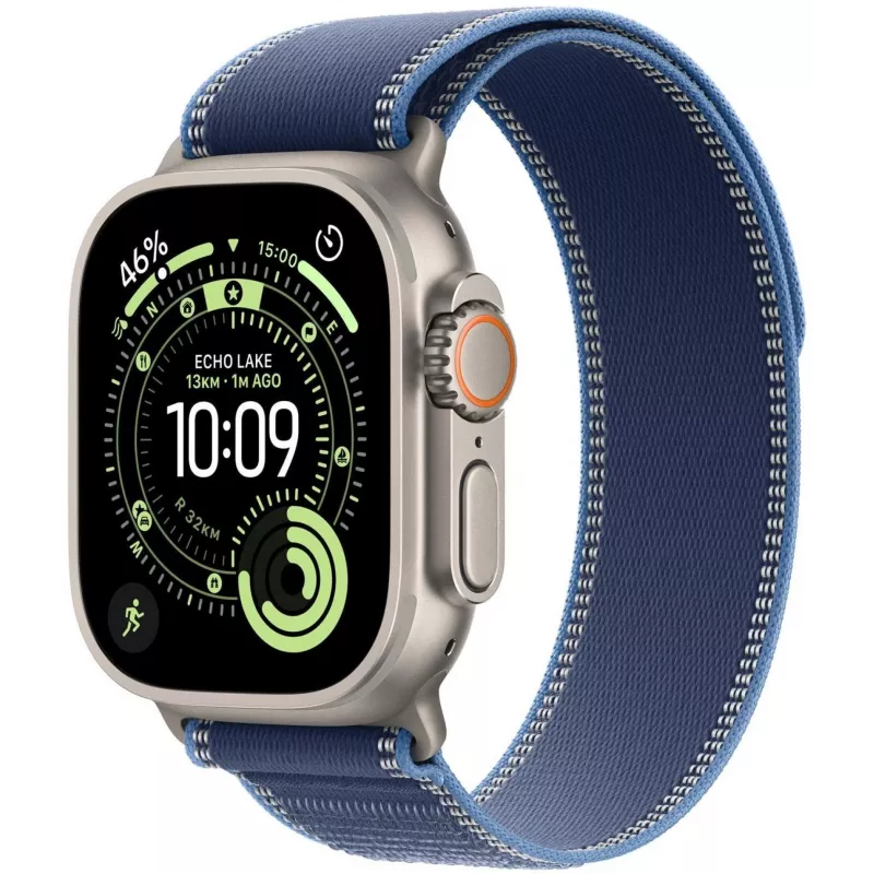 Apple Watch Series 9 GPS + Cellular 45mm Caja de aluminio Midnight con correa Sport Midnight M/L