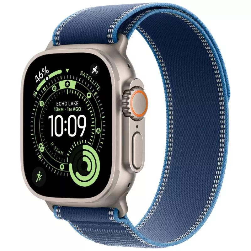 Apple Watch Series 9 GPS + Cellular 45mm Caja de aluminio Midnight con correa Sport Midnight M/L