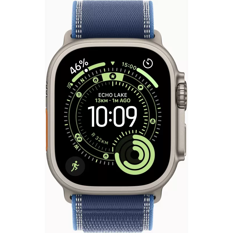 Apple Watch Series 9 GPS + Cellular 45mm Caja de aluminio Midnight con correa Sport Midnight