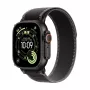 Apple Watch Ultra 3 GPS + Cellular 49mm Caja Black Titanium con Black/Charcoal Trail Loop - M/L